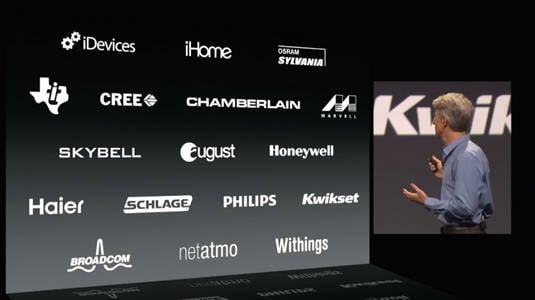 Partners that Apple has lined up for its HomeKit home-automation API effort