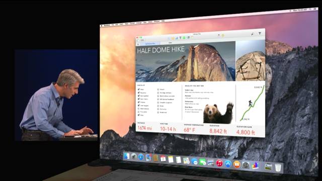 Apple unveils OS X Yosemite