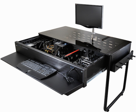 Lian Li's PC case desk