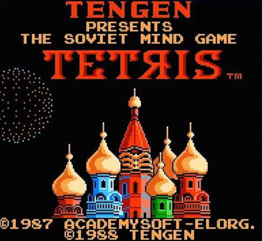 Tengen's recalled NES Tetris
