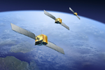 Satellites over Earth
