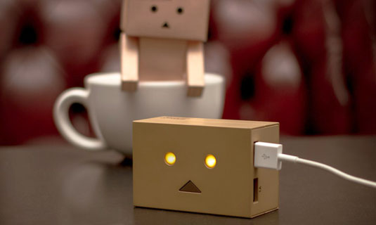 Danbo Robot Head Portable Power Charger