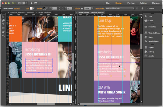 Adobe Creative Cloud Muse