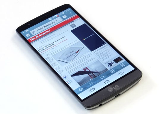 LG G3 Android smartphone