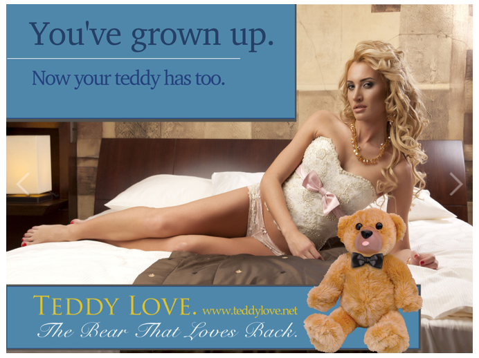 Creepy Batteryoperated TEDDY BEAR SEX TOY Sadly This Is For Real