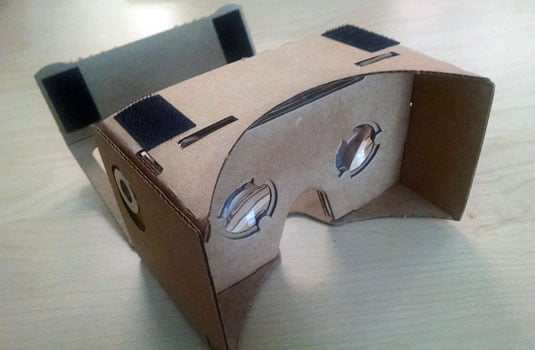 Google's Cardboard VR headset