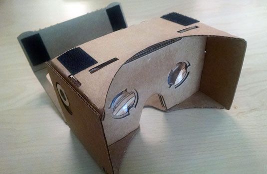 Google's Cardboard VR headset