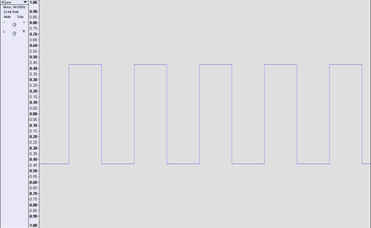 Square wave signal input