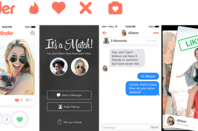 Tinder screenshots
