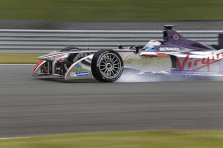 Virgin like the green image of Formula E