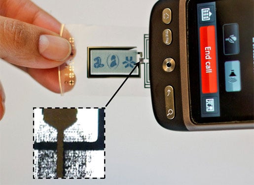 Printed GHz diode