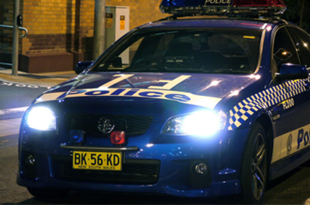 NSW Police car