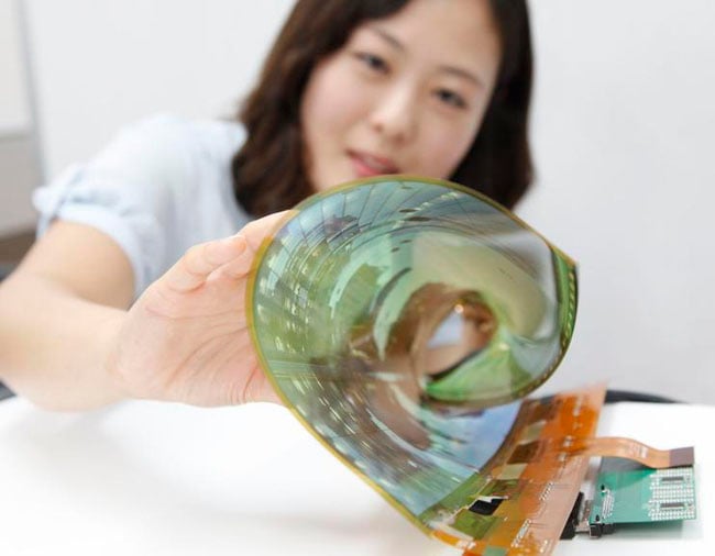 LG flexible display