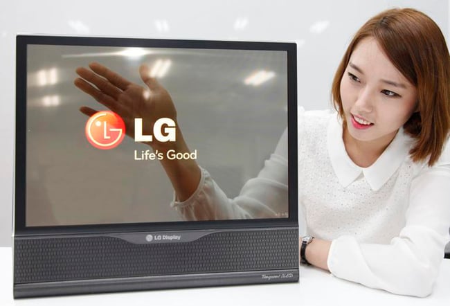 LG flexible display