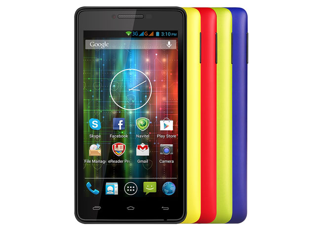 Prestigio Multiphone 5500 Duo Android smartphone