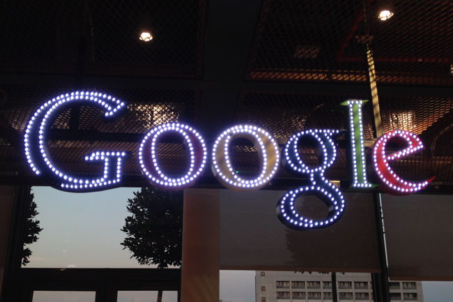 Google UK reception