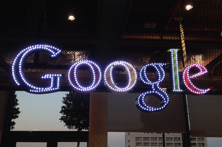 Google UK office logos