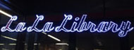 Google UK La La Library sign