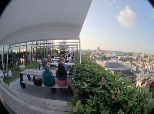 Google UK roof terrace