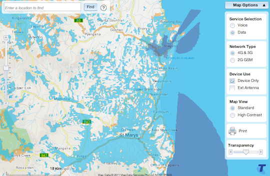 Telstra 4g Coverage Tasmania 