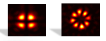 Heating air to create optical waveguide