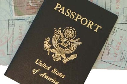 use united airline app to take picture of passport