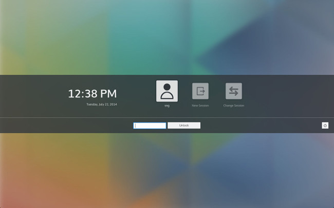 KDE Plasma 5 lock screen