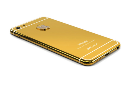 Too rich for an iPhone 6? How about a gold-plated Brikk? • The Register