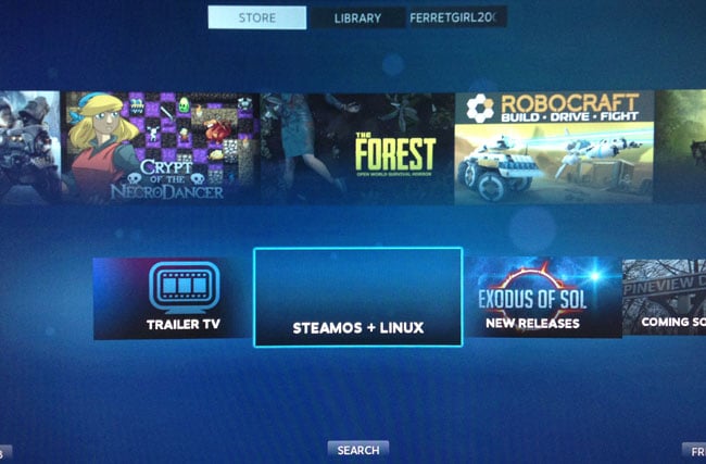 SteamOS Big Picture Mode