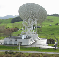 The 30m dish at Warkworth, New Zealand