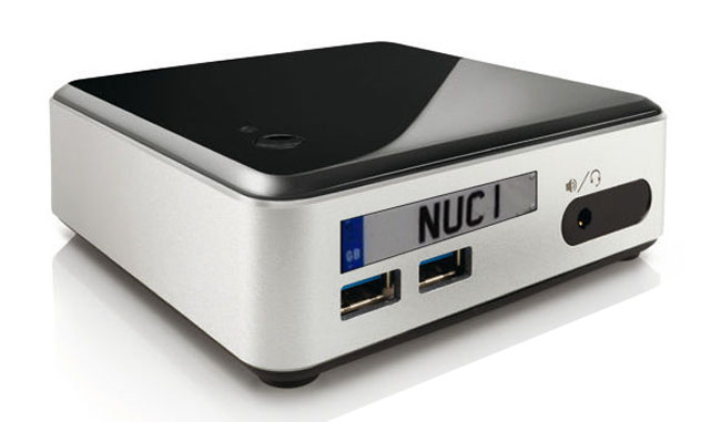 Intel NUC with genuine number plate