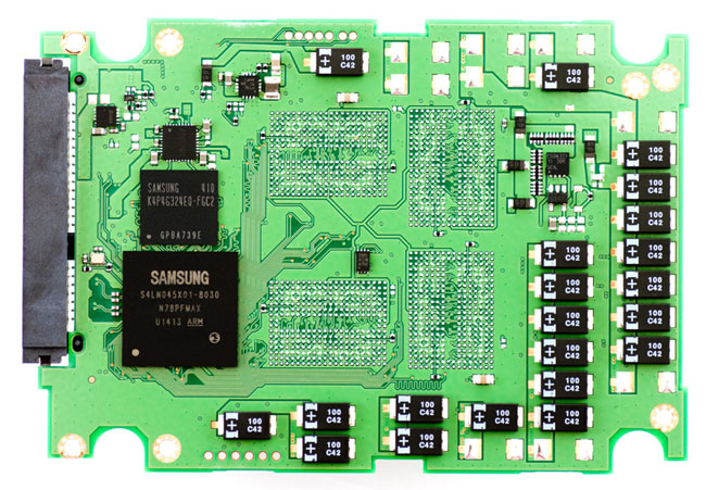 Samsung SSD845DC EVO PCB bottom