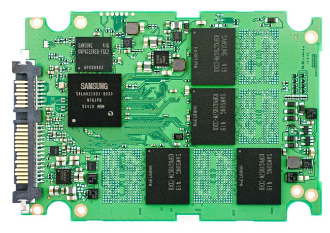 Samsung SSD845DC PRO PCB top