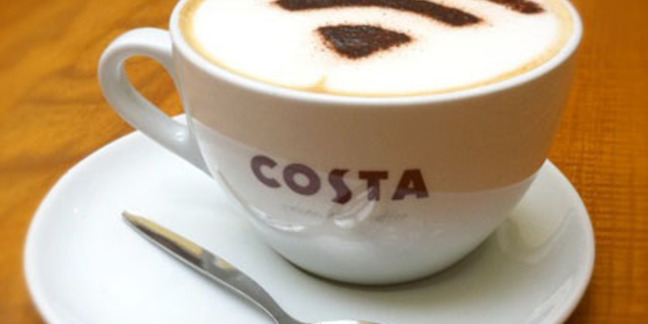 Costa Wi-Fi coffee