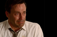 Don Draper is sad