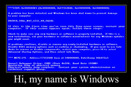 Microsoft cries UNINSTALL in the wake of Blue Screens of Death™ • The ...