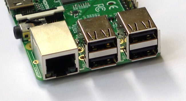 Extra USB ports B+ raspberry pi