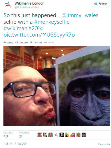 Wikipedia Defends the Monkey Selfie