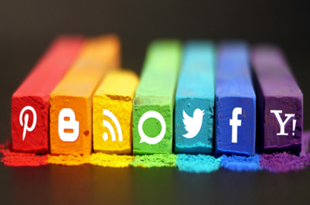 Social media buttons