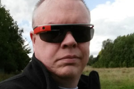 Alun Taylor dons Google tech specs Google Glass