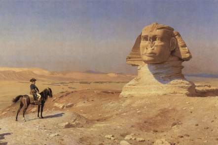 Bonaparte Before The Sphinx