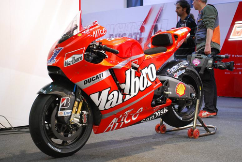 Ducati racing bike