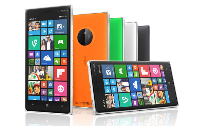 Nokia Lumia 830 group