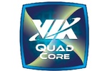 Via quad core logo
