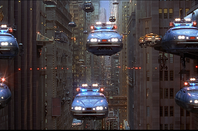 Flying cars in The Fifth Element