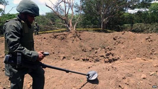 Nicaraguan meteorite investigated by soldier