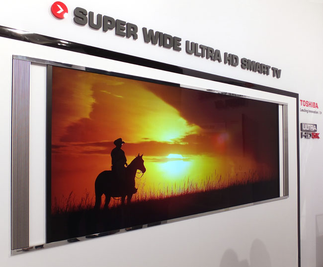 Toshiba Super Wide 5K TV