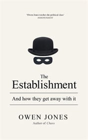 Owen Jones The Establishment book cover