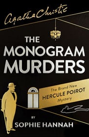 Sophie Hannah The Monogram Murders book cover