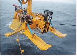 Cable laying plow